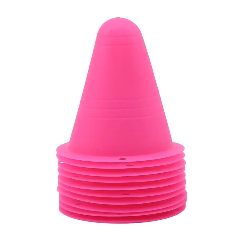10Pcs/Set Skate Marker Training Road Cones