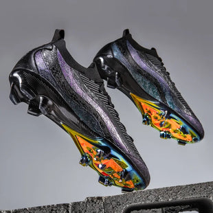 26 New Spike Sports Nail Training Shoes Plated Bottom Unisex Youth Football PVC Upper Rubber Outsole ZC--2511 CN