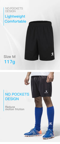 KELME Men's Soccer Shorts Men Summer Elastic  Running Football Quick Dry Breathale Light Sportswear Sports Shorts Male K15Z434-1