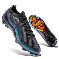 26 New Spike Sports Nail Training Shoes Plated Bottom Unisex Youth Football PVC Upper Rubber Outsole ZC--2511 CN
