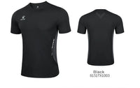 KELME Men's T-shirt Running Sports Shirt Short Sleeve Trainning Exercise Gym Quick Dry Sportswear Breathable T-Shirt 8151TX1003