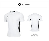 KELME Men's T-shirt Running Sports Shirt Short Sleeve Trainning Exercise Gym Quick Dry Sportswear Breathable T-Shirt 8151TX1003