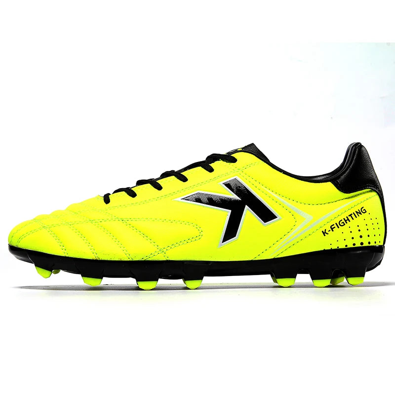 KELME Football Shoes AG Cleats Men Adult Game Training AG Rubber Boots High Cleats Sneakers Professional 6871001