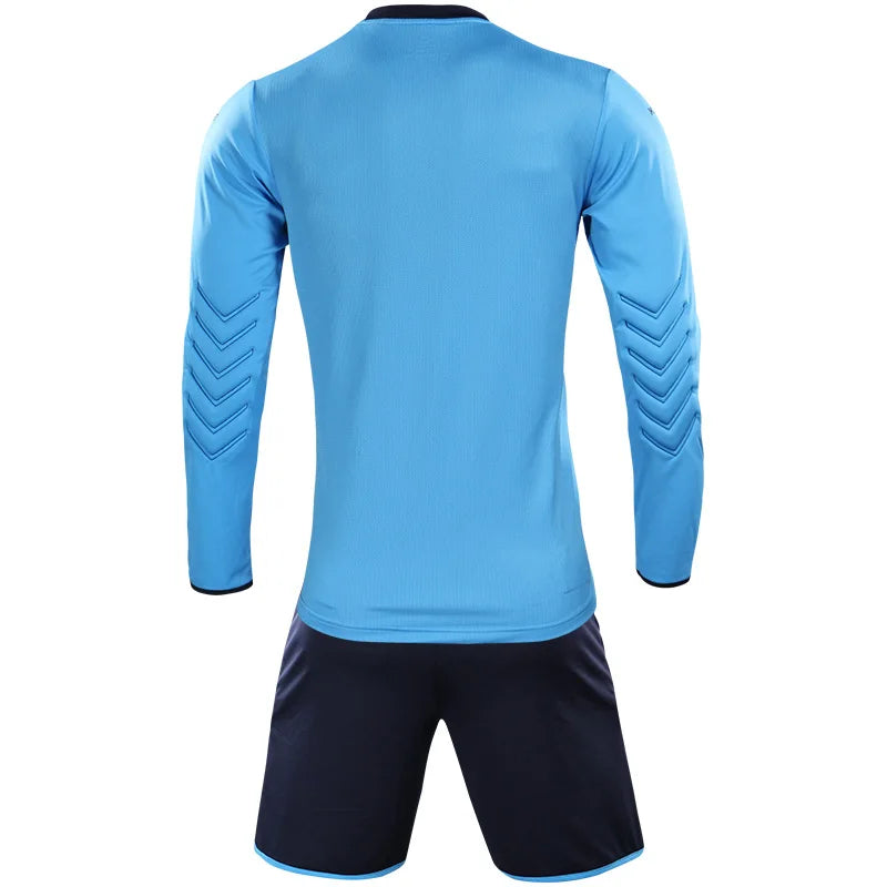 KELME Men's Goalkeeper Jersey Custom Football Uniforms Men Training Suit Sponge Protector Jerseys Soccer Tracksuit Kids 3871007