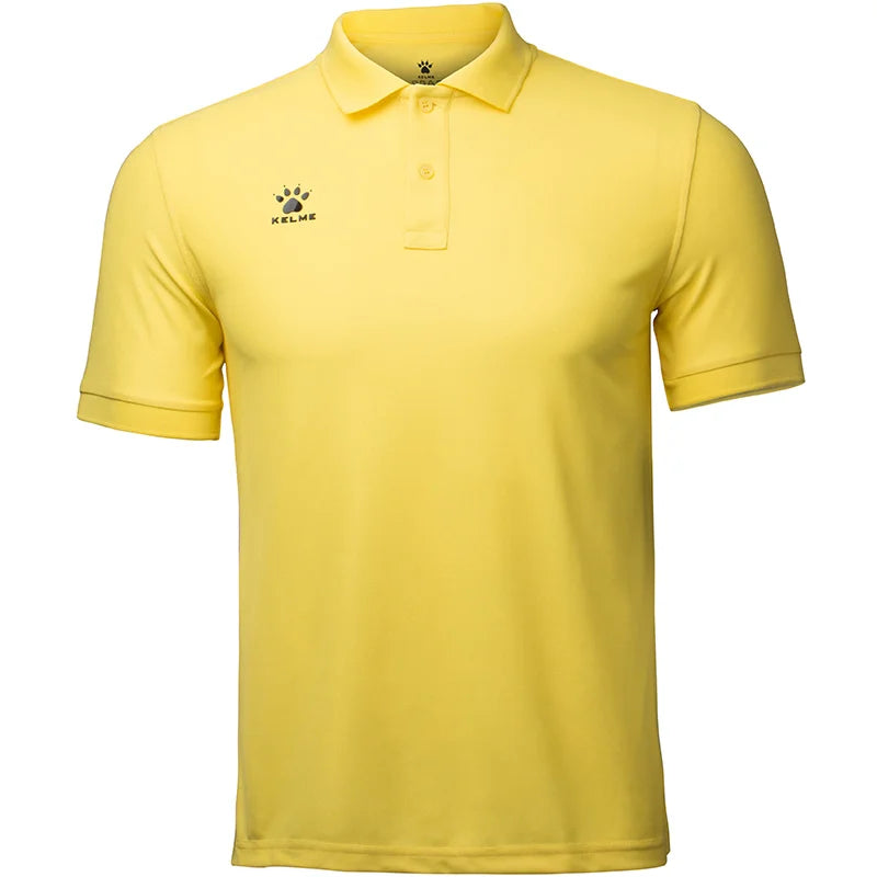 KELME Men's Training Polo T-Shirt  Summer Running  Shirts Casual Short Sleeve Tops High Quantity Polo For Men 3891064