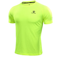 KELME Men's T-shirt Men Soccer Basketball Running Trainning Exercise Gym Quick Dry Fitness Sportswear Breathable T Shirt 871002
