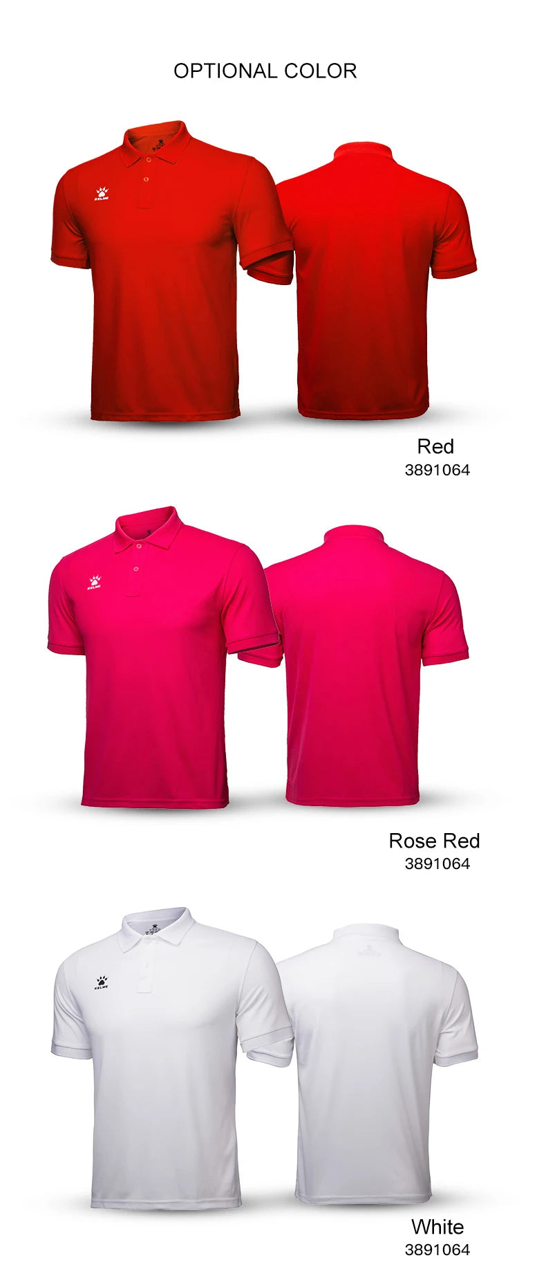KELME Men's Training Polo T-Shirt  Summer Running  Shirts Casual Short Sleeve Tops High Quantity Polo For Men 3891064