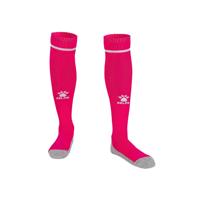 KELME Football Anti Slip Thick Fabric Breathable Socks (Non-Rubber Base Grip)