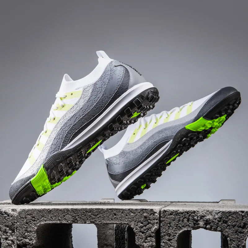 26 New Spike Sports Nail Training Shoes Plated Bottom Unisex Youth Football PVC Upper Rubber Outsole ZC--2511 CN