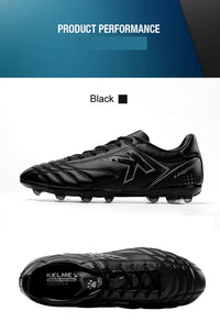 KELME Football Shoes AG Cleats Men Adult Game Training AG Rubber Boots High Cleats Sneakers Professional 6871001