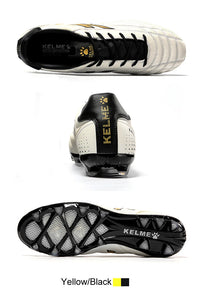 KELME Football Shoes AG Cleats Men Adult Game Training AG Rubber Boots High Cleats Sneakers Professional 6871001
