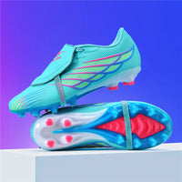 Unisex Football Shoes Lightweight Breathable Comfortable Soccer Shoes Long Stud Low Top