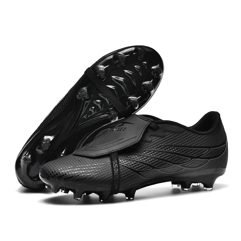 Unisex Football Shoes Lightweight Breathable Comfortable Soccer Shoes Long Stud Low Top