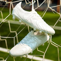 KELME FG Man Soccer Shoes Holy Grail Artificial Grass Anti-Slippery Kangaroo Skin Football Boots Sports Game Training shoes