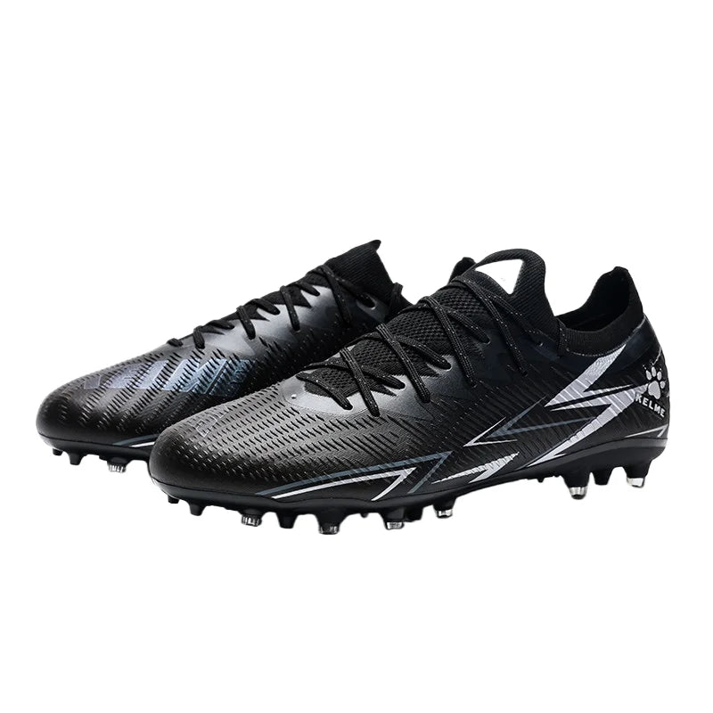 KELME MG Short-Stud Soccer Cleats Firm Ground Football  Shoes for Men Adults Youth Kids Training Competition