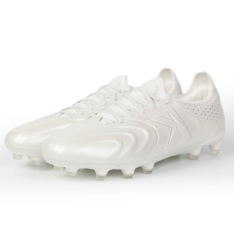 KELME FG Man Soccer Shoes Holy Grail Artificial Grass Anti-Slippery Kangaroo Skin Football Boots Sports Game Training shoes