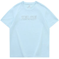 Kelme Men's Sports T-shirt Outdoor Running Quick-drying Top Daily Fitness Breathable Basketball Short Sleeve