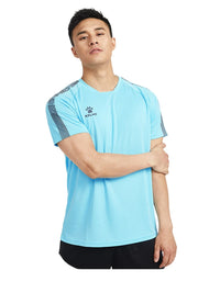 Kelme Sports T-shirt Men's Football Training Suit Short Sleeved Casual Outdoor Running Fitness Breathable Top Summer