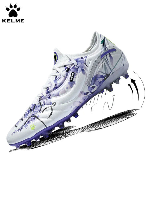 Kelme Football Shoes Male Master 2.0mg Short Nails Competition Grass Training Adult Tf Broken Nails Soccer Shoes