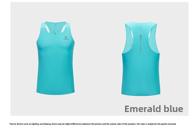 KELME Men's Marathon Vest Professional Racing Top Training Fitness Track And Field Running Speed Dry Vest
