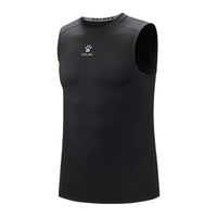 Kelme Sleeveless Fitness T-shirt For Men's Summer High Elastic Breathable Tight Clothing Training Sports Tank Top Running Vest