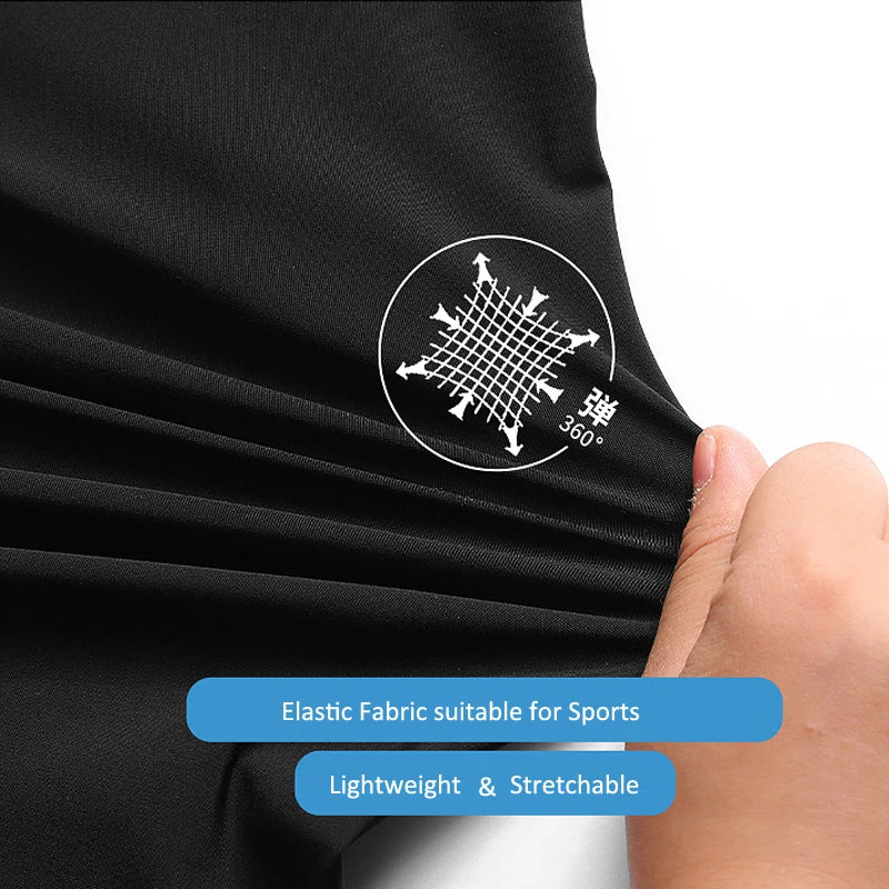 3 Pieces New Running Shorts Men Gym Sports Shorts Quick Dry Workout Training Fitness Jogging Short Pants Man Summer Board Shorts
