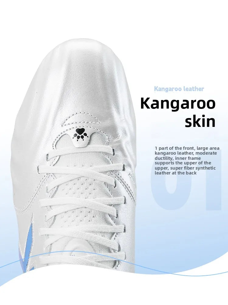 Kelme Professional Match Football Shoes Kangaroo Leather Fg Anti Slip Football Boots Ag Daily Training Indoor Football Shoes