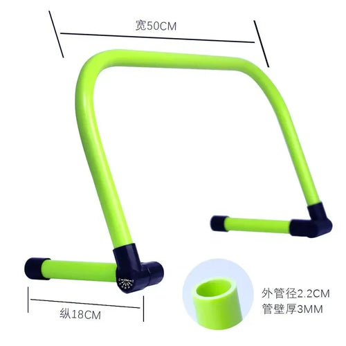 Little Football Training Hurdles Adjustable Foldable Height and Field Agility Speed Ladder Sports Exercise