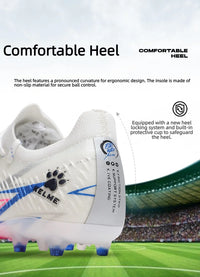 KELME MG Short-Stud Soccer Cleats Firm Ground Football  Shoes for Men Adults Youth Kids Training Competition