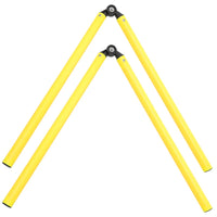 2Pcs Training Equipment Soccer Drill Equipment Football Agility Poles Football Training Aids Soccer Sign Pole Hurdling Training