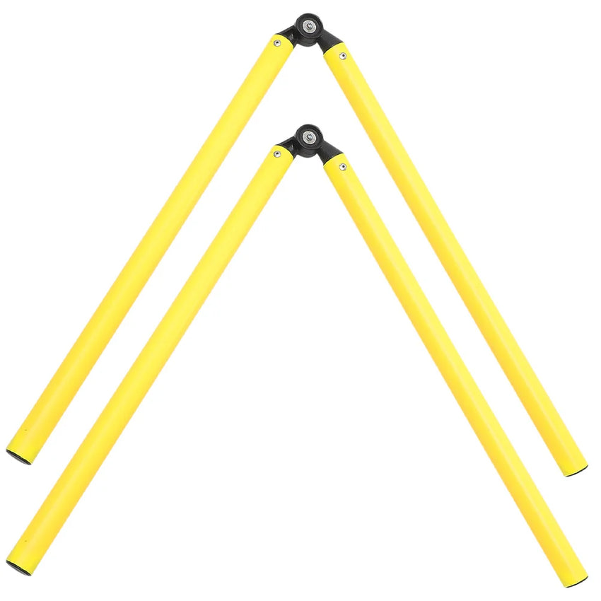 2Pcs Training Equipment Soccer Drill Equipment Football Agility Poles Football Training Aids Soccer Sign Pole Hurdling Training