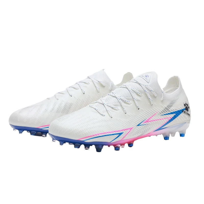 KELME MG Short-Stud Soccer Cleats Firm Ground Football  Shoes for Men Adults Youth Kids Training Competition