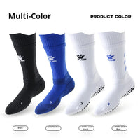 KELME Pro Football Anti Slip Mid-Calf Grip Socks (Silicon Base Grip)