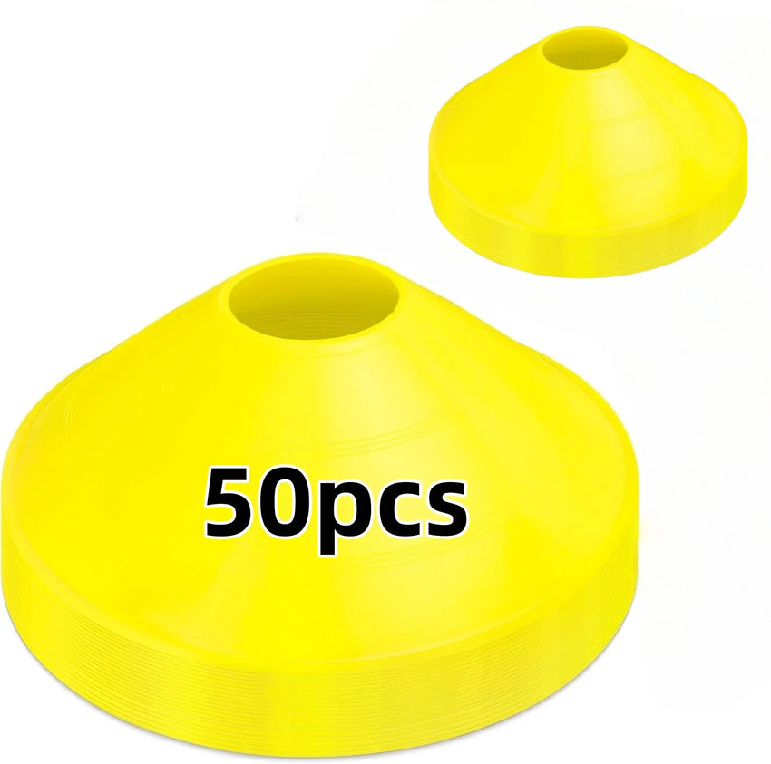 10pcs football training cone Disc plate football plate agility practice  Sign Dish Cones Outdoor Football  Basketball Training