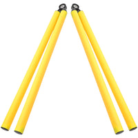 2Pcs Training Equipment Soccer Drill Equipment Football Agility Poles Football Training Aids Soccer Sign Pole Hurdling Training
