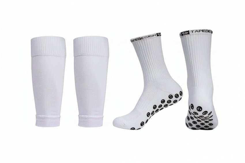 2-in-1 Combo Set Hi-Per Grip Socks and Sheen Sleeve