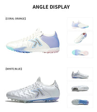KELME Football Shoes Men's Calfskin MG Adult Competition Short Nail Artificial Grass Professional Training Soccer Shoes