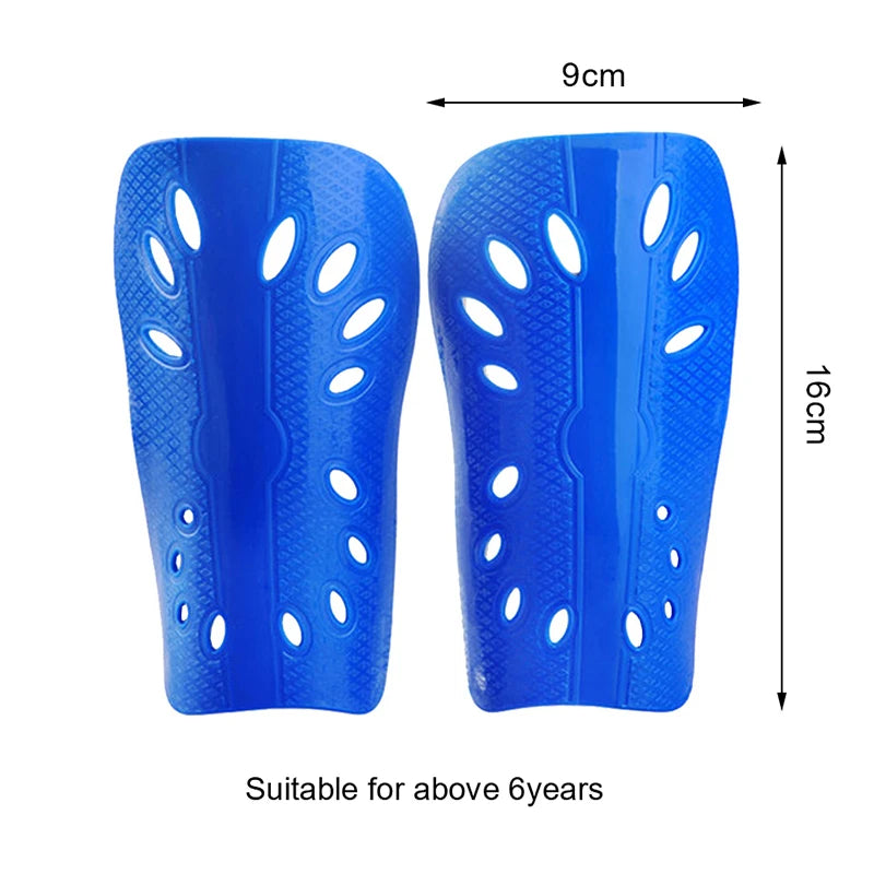 Football Shin Guards (1 Pair) – Plastic Soccer Leg Protector