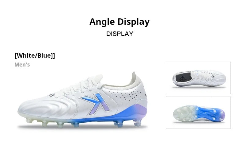Kelme Professional Match Football Shoes Kangaroo Leather Fg Anti Slip Football Boots Ag Daily Training Indoor Football Shoes