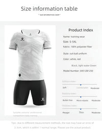 KELME football jersey tops training short-sleeved adult game team uniforms official flagship store jersey set