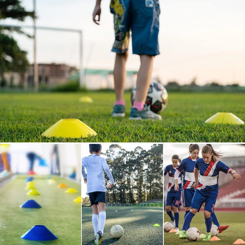 10pcs football training cone Disc plate football plate agility practice  Sign Dish Cones Outdoor Football  Basketball Training