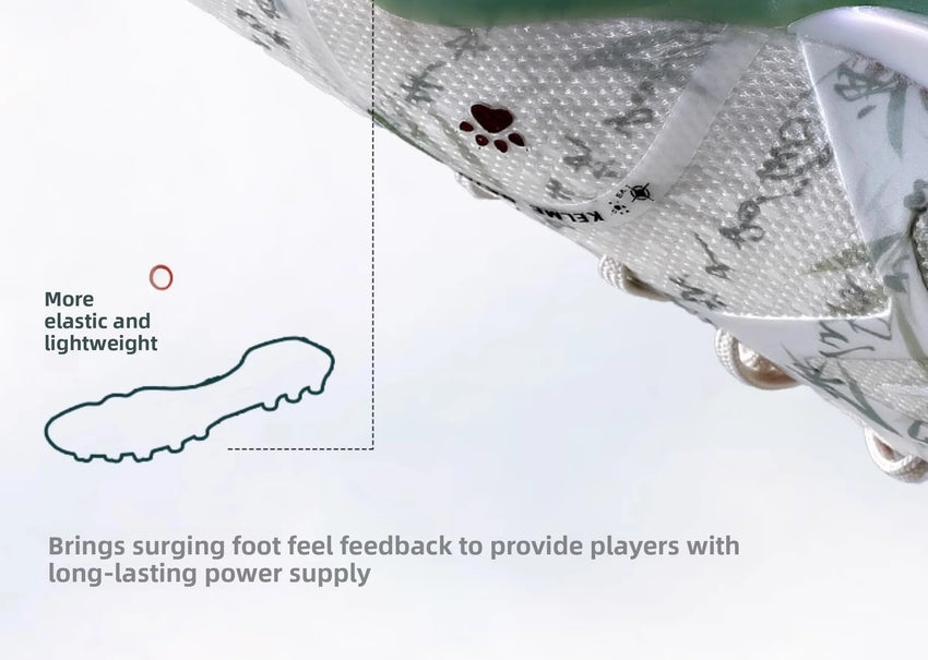 Kelme Mg Top Football Shoes Men's Short Nails Natural Artificial Grass Professional Competition Training Football Shoes