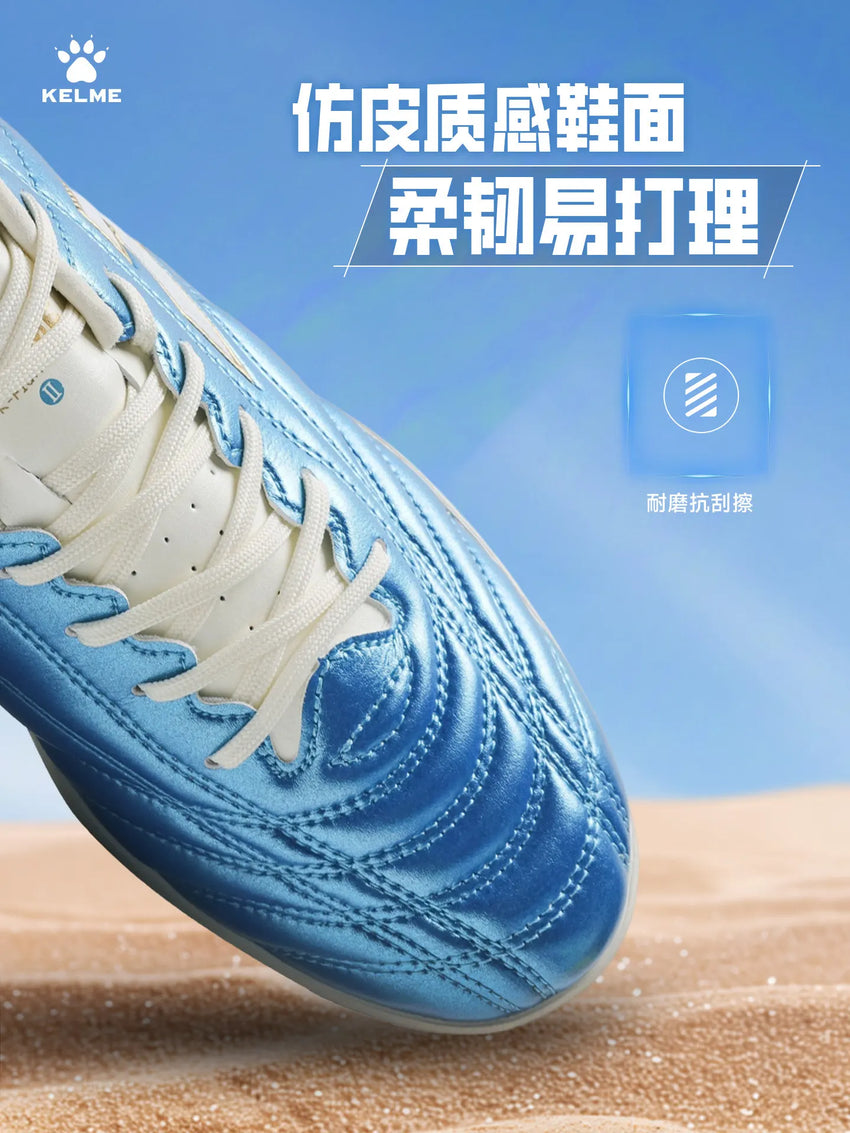 Kelme Men‘s Tf Football Boots Soccer Cleats Youth Artificial Natural Grass Professional Match Training Turf Shoes Short Studs
