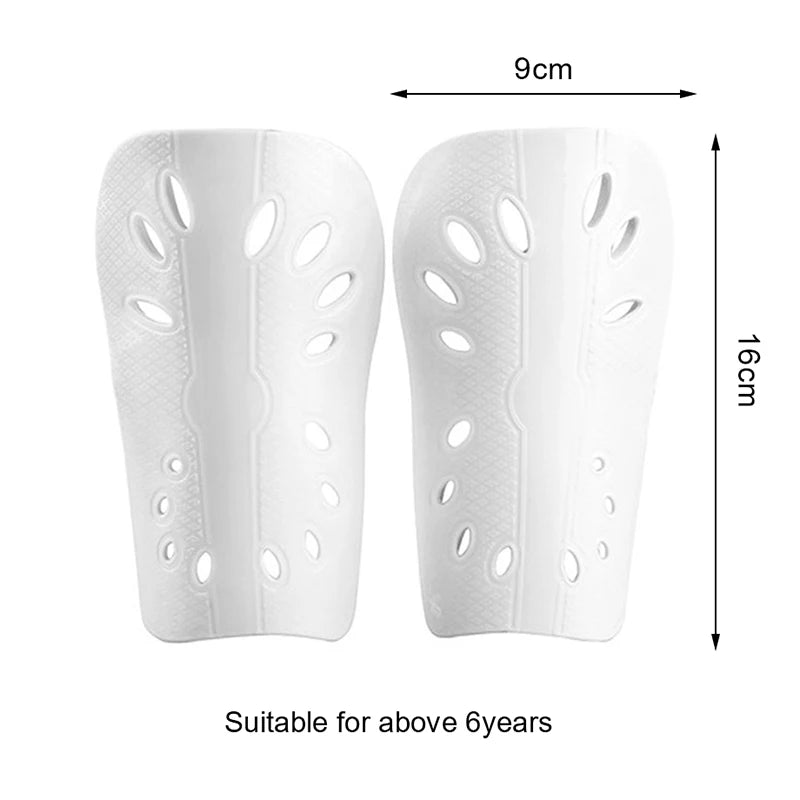 Football Shin Guards (1 Pair) – Plastic Soccer Leg Protector