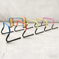 Portable Hurdles Foldable Football Training Agility Hurdle Physical Training Assistant Equipment Multifunction Mini Barrier Bar