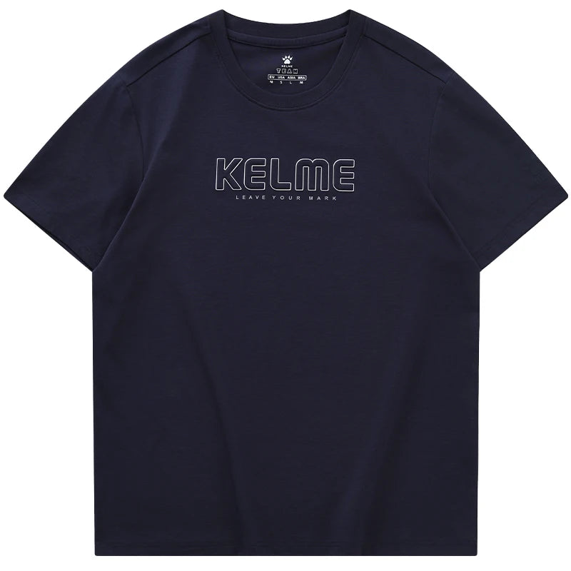 Kelme Men's Sports T-shirt Outdoor Running Quick-drying Top Daily Fitness Breathable Basketball Short Sleeve