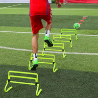 Soccer Training Hurdles for Agility Speed Power Adjustable Football Training Hurdles Training Hurdle Suitable for Soccer Footbal
