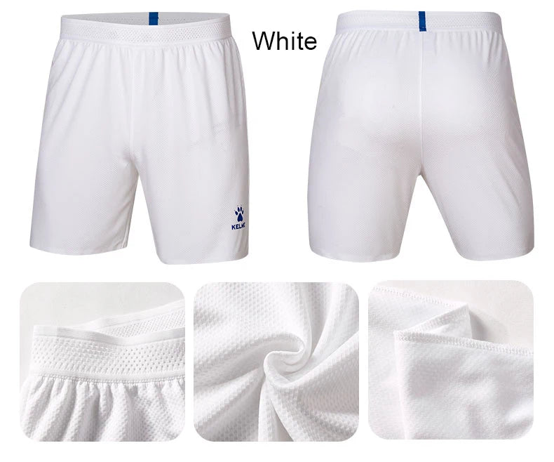 KELME Shorts Running Fitness Training Quick Dry Capris Football Sports Leisure Breathable Mesh Shorts No Pockets 3801265