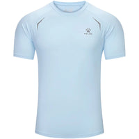 Kelme Men's Sports Tops Quick-drying Fitness Clothes Outdoor Running Breathable Short-sleeved Basketball T-shirt