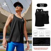 KELME Men's Marathon Vest Professional Racing Top Training Fitness Track And Field Running Speed Dry Vest